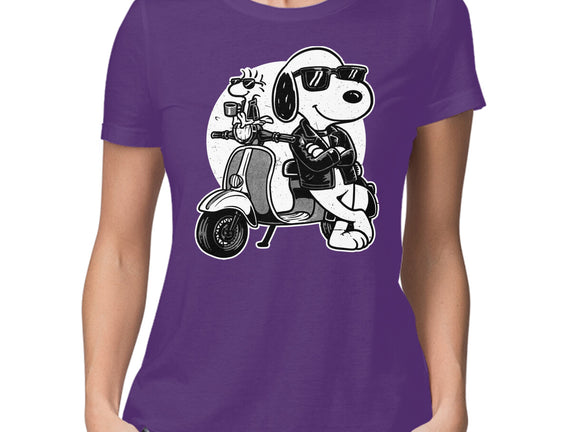 Cool Beagle Biker