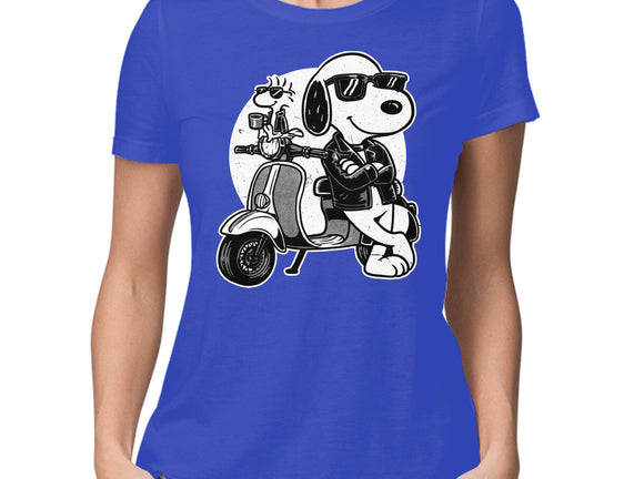 Cool Beagle Biker