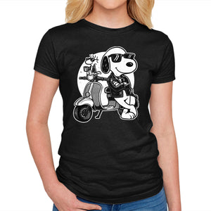 Cool Beagle Biker