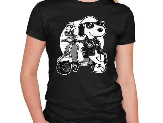 Cool Beagle Biker