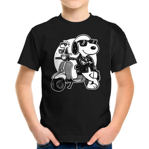 Cool Beagle Biker