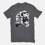 Cool Beagle Biker-Womens-Fitted-Tee-Studio Mootant