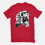 Cool Beagle Biker-Womens-Fitted-Tee-Studio Mootant