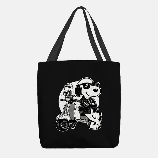 Cool Beagle Biker-None-Basic Tote-Bag-Studio Mootant