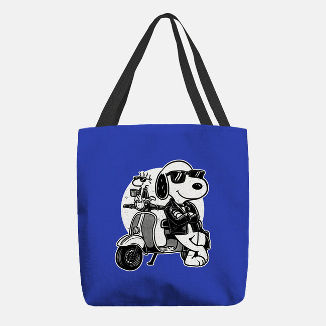 Cool Beagle Biker-None-Basic Tote-Bag-Studio Mootant