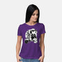 Cool Beagle Biker-Womens-Basic-Tee-Studio Mootant