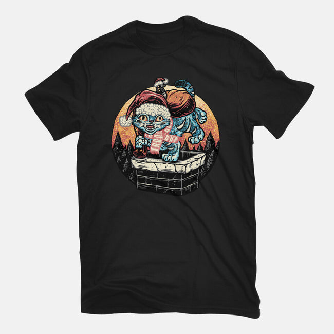 Derpy Chimney-Womens-Fitted-Tee-glitchygorilla