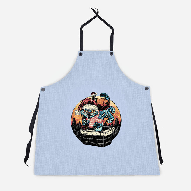 Derpy Chimney-Unisex-Kitchen-Apron-glitchygorilla