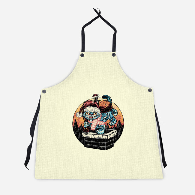 Derpy Chimney-Unisex-Kitchen-Apron-glitchygorilla