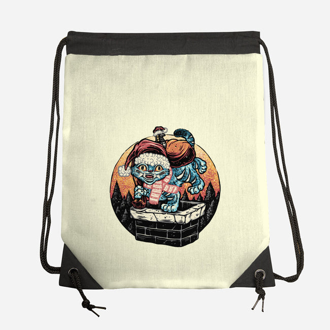 Derpy Chimney-None-Drawstring-Bag-glitchygorilla