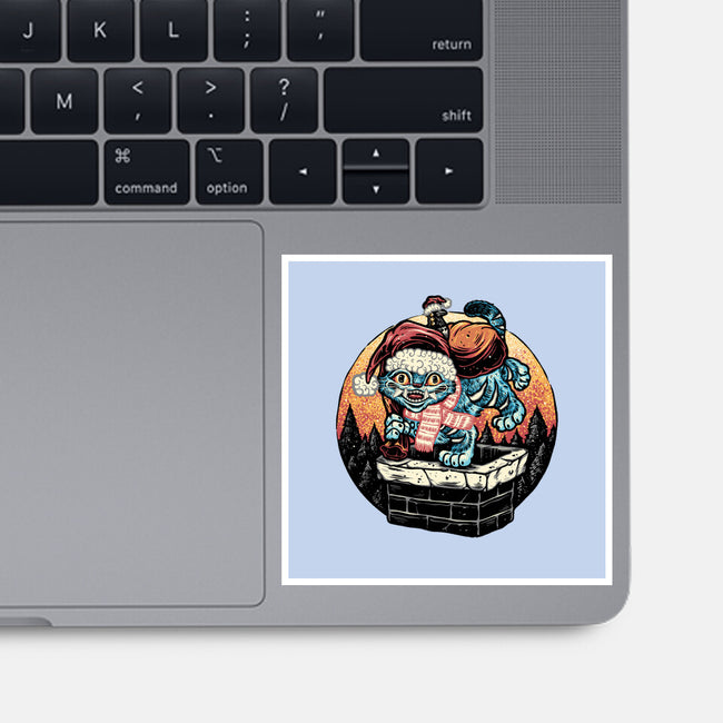 Derpy Chimney-None-Glossy-Sticker-glitchygorilla