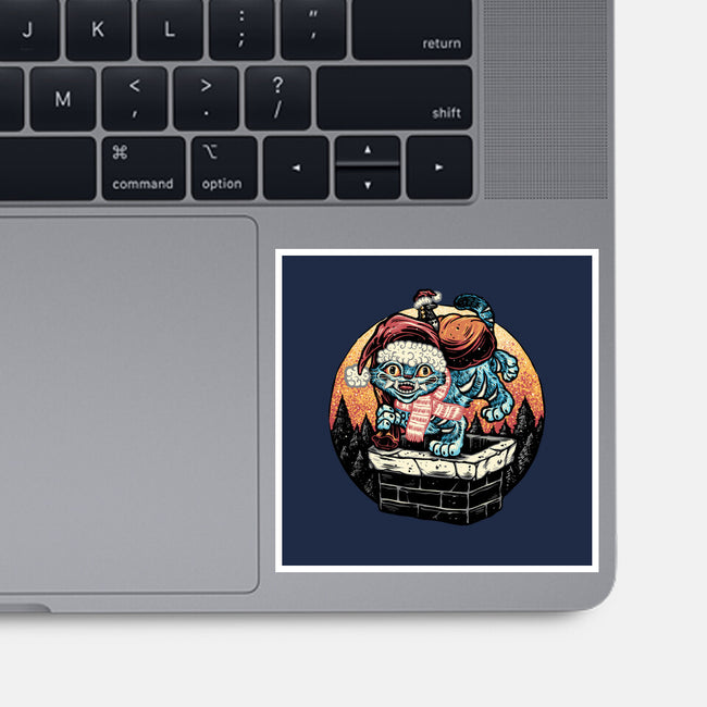 Derpy Chimney-None-Glossy-Sticker-glitchygorilla