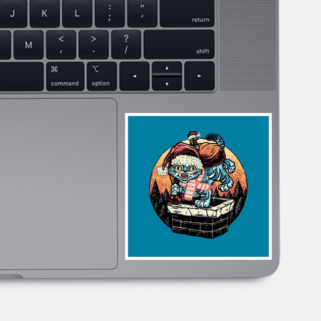 Derpy Chimney-None-Glossy-Sticker-glitchygorilla