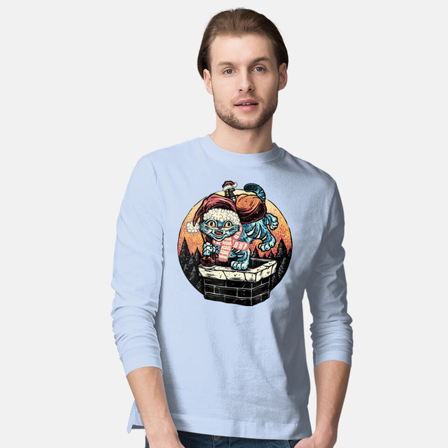 Derpy Chimney-Mens-Long Sleeved-Tee-glitchygorilla