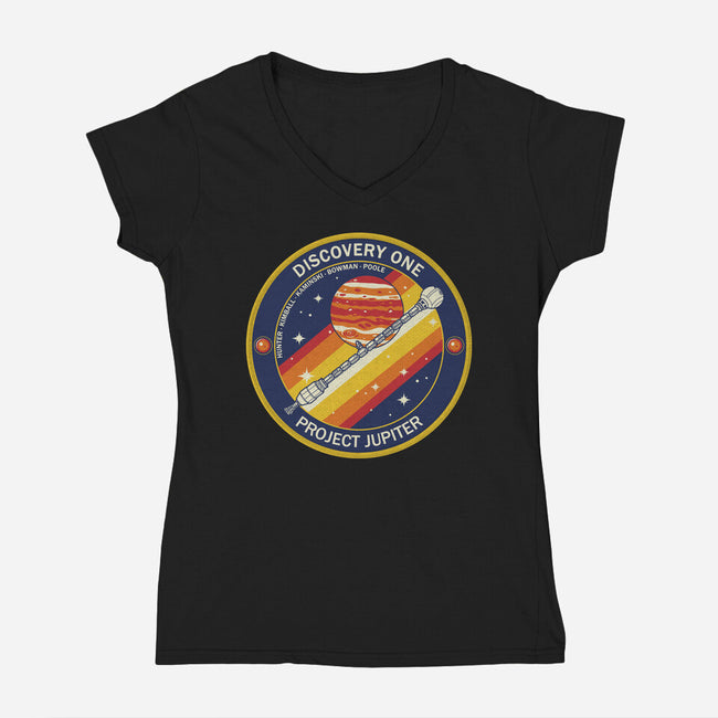 Discovery One-Womens-V-Neck-Tee-JCMaziu