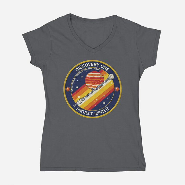 Discovery One-Womens-V-Neck-Tee-JCMaziu