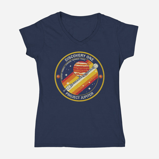 Discovery One-Womens-V-Neck-Tee-JCMaziu