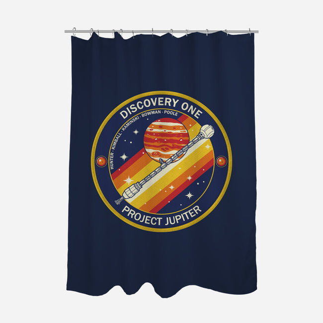 Discovery One-None-Polyester-Shower Curtain-JCMaziu