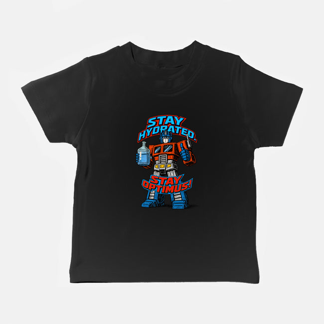 Stay Optimus-Baby-Basic-Tee-RL76