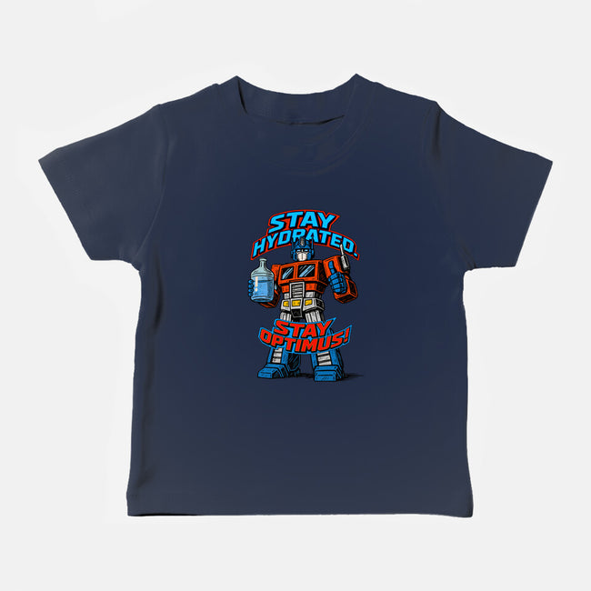 Stay Optimus-Baby-Basic-Tee-RL76