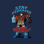 Stay Optimus-Womens-V-Neck-Tee-RL76