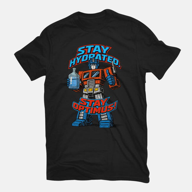 Stay Optimus-Womens-Fitted-Tee-RL76