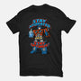 Stay Optimus-Womens-Fitted-Tee-RL76