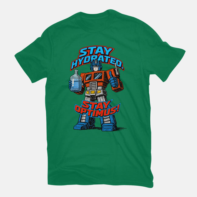 Stay Optimus-Womens-Fitted-Tee-RL76