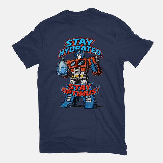 Stay Optimus-Womens-Fitted-Tee-RL76