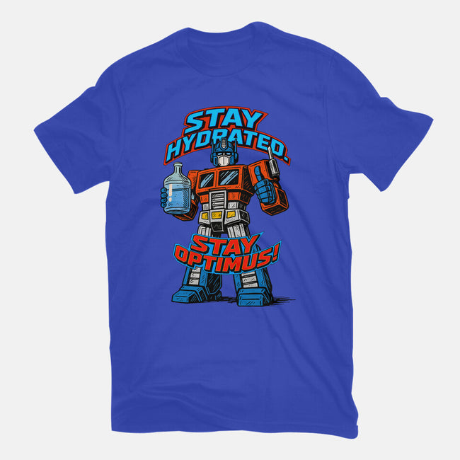 Stay Optimus-Womens-Fitted-Tee-RL76