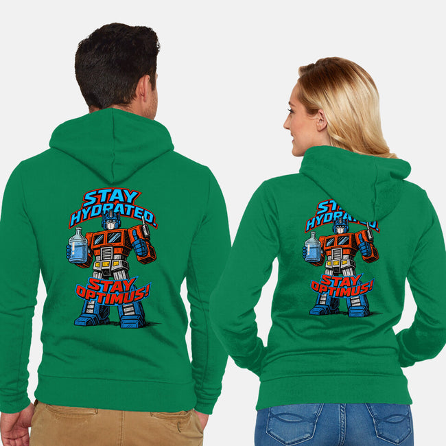 Stay Optimus-Unisex-Zip-Up-Sweatshirt-RL76