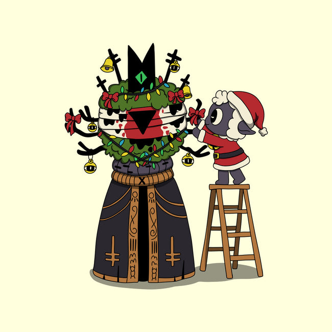 Santa’s Little Cultist-None-Drawstring-Bag-Loobs