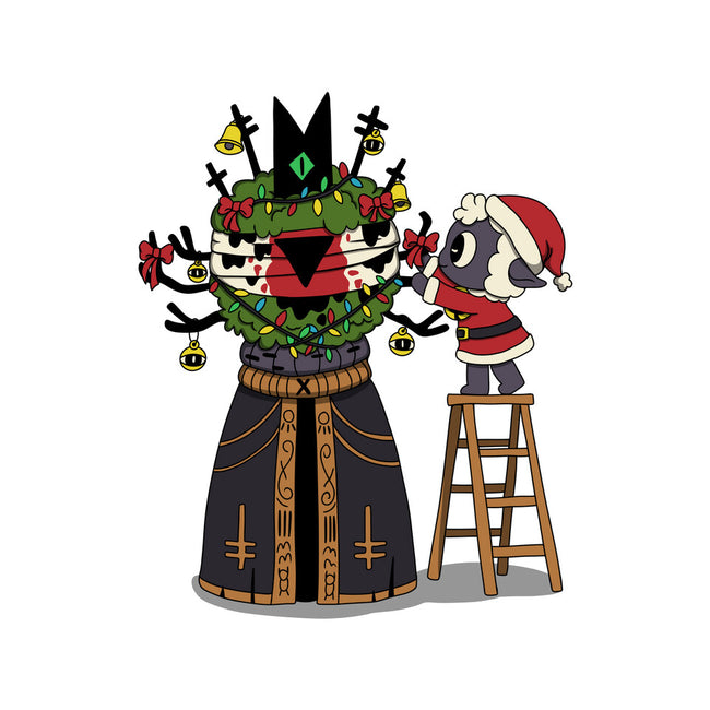 Santa’s Little Cultist-Unisex-Baseball-Tee-Loobs