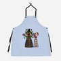 Santa’s Little Cultist-Unisex-Kitchen-Apron-Loobs
