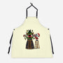 Santa’s Little Cultist-Unisex-Kitchen-Apron-Loobs