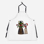 Santa’s Little Cultist-Unisex-Kitchen-Apron-Loobs