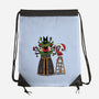 Santa’s Little Cultist-None-Drawstring-Bag-Loobs