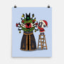 Santa’s Little Cultist-None-Matte-Poster-Loobs