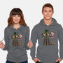 Santa’s Little Cultist-Unisex-Pullover-Sweatshirt-Loobs