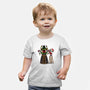 Santa’s Little Cultist-Baby-Basic-Tee-Loobs