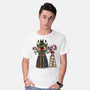 Santa’s Little Cultist-Mens-Basic-Tee-Loobs