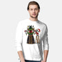 Santa’s Little Cultist-Mens-Long Sleeved-Tee-Loobs
