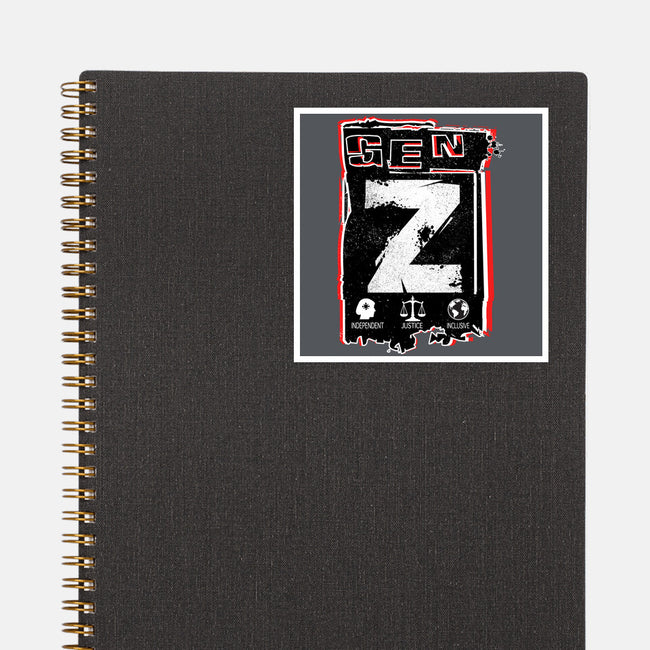 Gen Z Digital Natives-None-Glossy-Sticker-palmstreet