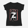 Gen Z Digital Natives-Womens-V-Neck-Tee-palmstreet