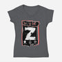 Gen Z Digital Natives-Womens-V-Neck-Tee-palmstreet