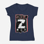 Gen Z Digital Natives-Womens-V-Neck-Tee-palmstreet