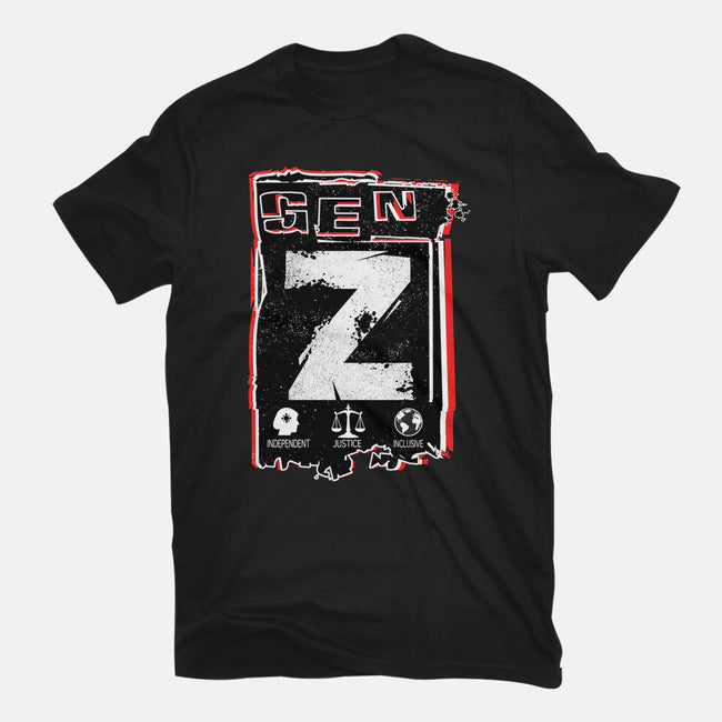 Gen Z Digital Natives-Womens-Fitted-Tee-palmstreet