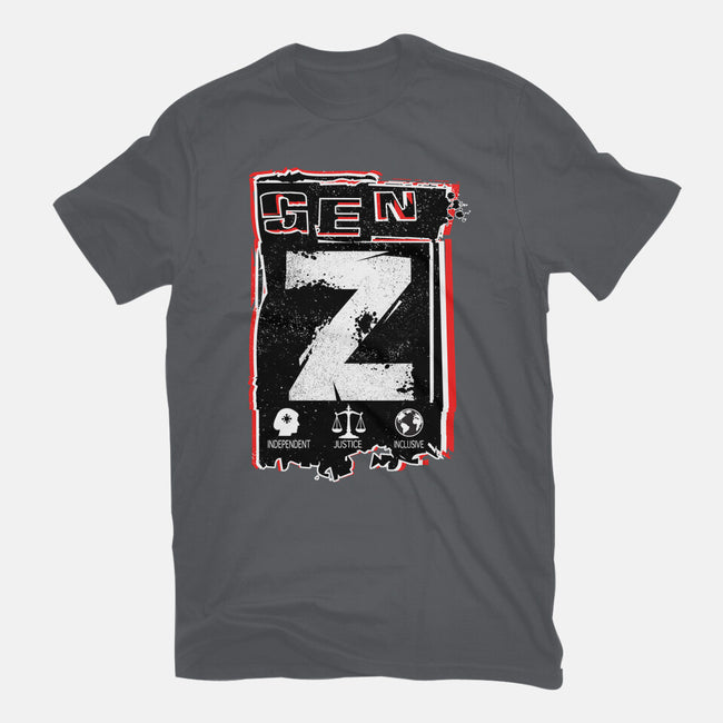 Gen Z Digital Natives-Womens-Fitted-Tee-palmstreet