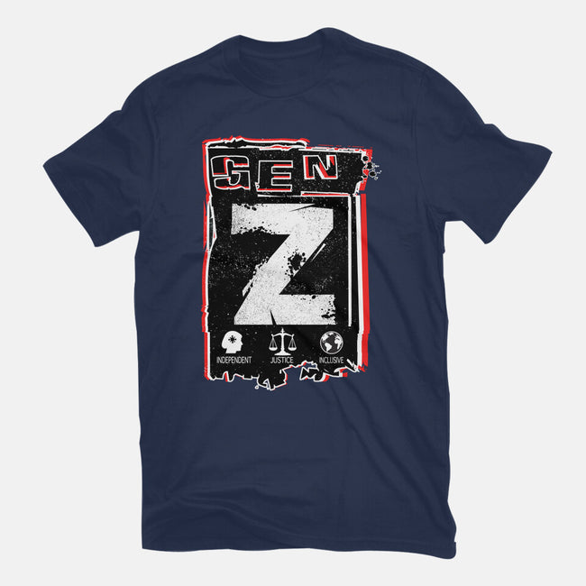 Gen Z Digital Natives-Womens-Fitted-Tee-palmstreet