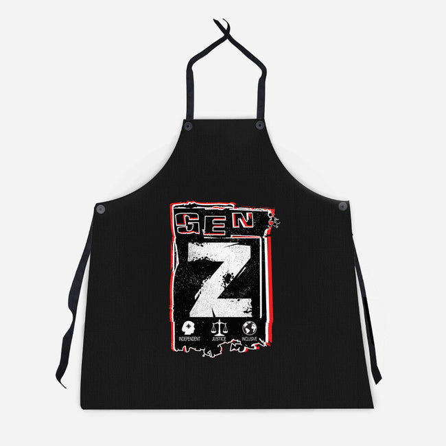 Gen Z Digital Natives-Unisex-Kitchen-Apron-palmstreet